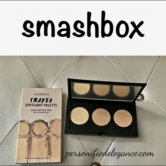 Smashbox Travel Spotlight Highlighter Trio Palette - Picture 10 of 10